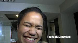 ever wonder how sexy blasian loni gets ripped clothes fucked by fan?