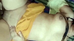 janvibhabhi skinny milf moans screaming as hubby rough fucks her natural tits hard