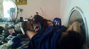 my adicta mexican amiga sucks cock then rides creampie squirting wild