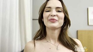 Lily Bell's Baby Face And Blue Eyes Tempt Me To Let Her Suck Cock