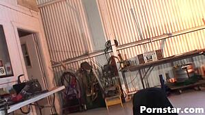 Brittaney Starr's Bent Over Facial Cumshot Doggystyle Session