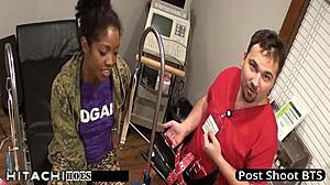 Become her doctor in Tampa giving freshman Lotus Lain mandatory Hitachi vibrator orgasm on shaved pussy!