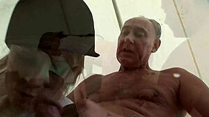 Ben Dover slams deep into Caroline de Lys' wet milf pussy rough.