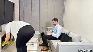 HOW DOES THAT BIG LATINA MAID ASS FEEL CREAMPIED BY THE BOSS?!