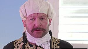 Trans orgy feasts on cock with princesses butlers led by aubrey kate