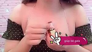 vietnamese teen upskirt flashes red panties under short skirt