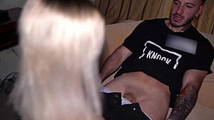 i fuck that big ass blonde rough anal creampie in her round ass