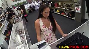 Dominatrix Begs Horniest Pawnbroker to Dominate Her Bitch Ass