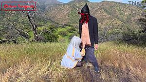 Friren Does Anything for Grimorio Cum on Tits