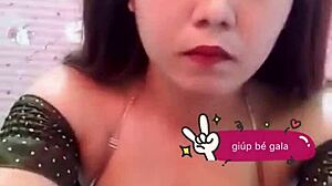 vietnamese teen upskirt flashes red panties under short skirt