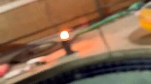 couple's homemade hottub sex with deepthroat big black cock and wet pussy pounding