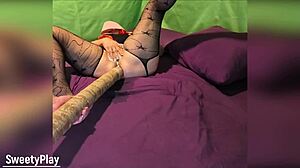 Chubby Wife's Huge Ass Gaped by Log Fuck to Cum-Covered Anal Orgasm
