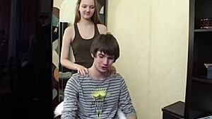 so turned on watching perverted teens sneak office fucks with small tits and natural curves