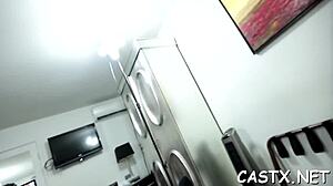 uhh i thought this was just a casting interview but then this euro teen slut starts sucking old cock for reality fuck??