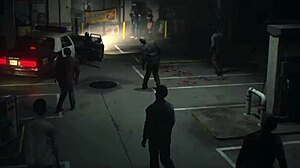 Busty cop claire redfield unleashes monster tits patrol