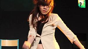 vietnamese tra my sways seductively in sexy dance