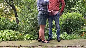 Stepmom MILFS her stepson into CUMMING on her TIGHT ASS in homemade fun