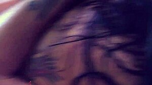 brazilian curvy slut rides cock gets huge facial creampie