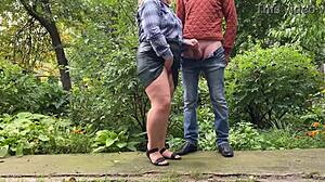 Stepmom MILFS her stepson into CUMMING on her TIGHT ASS in homemade fun