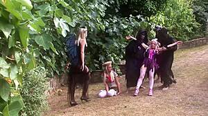 cindy behr, michelle thorne and starr dive into wild six-way orgy with big cocks and wet pussies