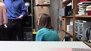you won't believe how cute emma gets fucked rough doggystyle by security while bf watches