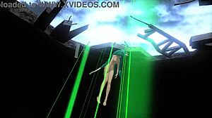 Hatsune Miku Nude Mod Full Cat Costume Goddess Pose
