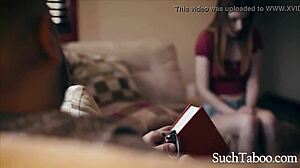first time cheating pregnant teen maya kendrick rides cock begging not to get knocked up