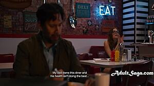 bank officer blackmails petite katie kush fucks her rough office