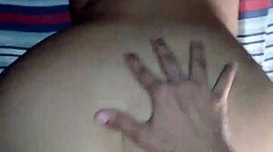 her boyfriend cheated so she revenged by slamming huge ass on my cock
