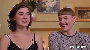 emma and amanita explore hot strap-on passion in their intimate german encounter
