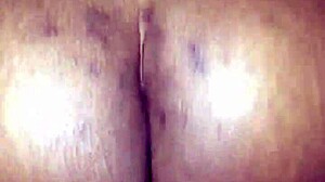 what happens when a sexy ebony teen rides cowgirl at home alone