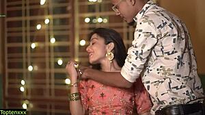 Indian Couple Fucks Cute 18+ Teen Anal Doggystyle with Big Cock HD Video