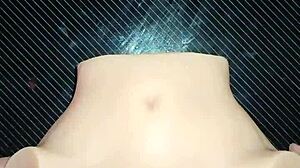 Candy's Juicy Pussy Takes Missionary Creampie on Desk Close Up