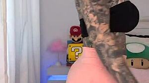 Gym Haul in Tights Has Melody Radford's Big Ass Bursting Out!