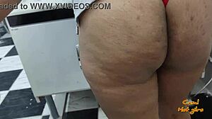 naughty brazilian housewife washes dishes and takes thick latina cock reality tattoo