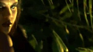 Brunette Bollywood Cougar Teases with Erotic Striptease Dance