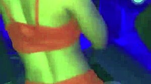 you seeing this brazilian babe nicks rodrigues dancing funk at the wild party?