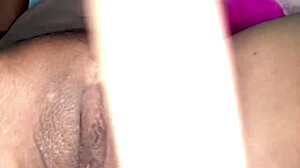 Spread Pretty Schoolgirl Pussy for Intense Cock Clit Rub!