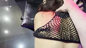 a fan's pov with monika fox in intense bdsm play and rough finish part 2