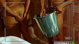 i knew my wife was cheating with that big black cock so i set up cctv to catch her fat ass bouncing on it