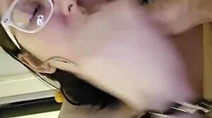 Slut Savors Every Inch in Steamy Oral Action