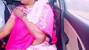 hey indian housewife cheating with boyfriend car fuck dirty telugu talk 😏🚗💦