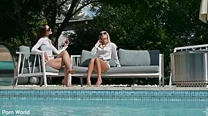 Summer Seminar Sparks Steamy FFM Threesome For Candee Licious And Leo Ahsoka