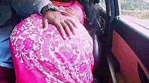 hey indian housewife cheating with boyfriend car fuck dirty telugu talk 😏🚗💦