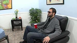 hey kourtney kane fucks hard while cuck sits helpless in chair