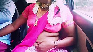 hey indian housewife cheating with boyfriend car fuck dirty telugu talk 😏🚗💦