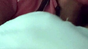 caught my stepbro jerkin his cock 😍 i luv helpin him explode with cumshots 💦