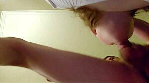 i deepthroat his fat cock then let him creampie my milf pussy up close