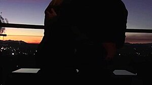 After romantic date Tasha Reign sucks James Deen's thick cock deep