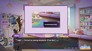 Wife cosplay fantasy unfolds in steamy hentai gameplay episode one